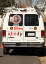 Xfinity Comcast Van