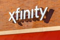 Xfinity Outdoor Facade Brand and Logo Signage in White Letters