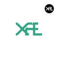 XFL Logo Letter Monogram Design Royalty Free Stock Photo