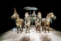 Qin Shi Huang tomb unearthed bronze chariot