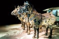 Qin Shi Huang tomb unearthed bronze chariot