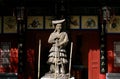 Xi'an, China: Statue of Emperor Zhou at Hua Qing Chi Palace