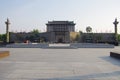 Xi `an city wall and city scenery