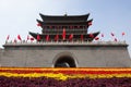 Xi'an Drum Tower at autumn