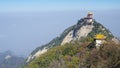 Xi 'an qinling, south five ancient buildings of the scenic spot. The south five is a famous national geol Royalty Free Stock Photo