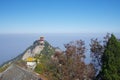 Xi 'an qinling, south five ancient buildings of the scenic spot. The south five is a famous national geol Royalty Free Stock Photo