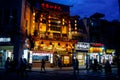 Xiamen, China - June 6, 2019: Night landscapes of Xiamen city