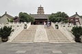 Xian China-Big Wild Goose Pagoda Royalty Free Stock Photo