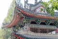 The Chongyang Palace. a famous Temple in Xian, Shaanxi, China. Royalty Free Stock Photo