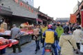 Commercial street of xian chenghuangmiao temple, adobe rgb