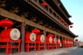 Xian drum tower Royalty Free Stock Photo