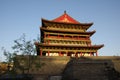 China xian drum tower Royalty Free Stock Photo