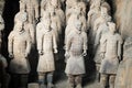 Xian, Museum of the Terracotta Warriors, Shaanxi Province, China Royalty Free Stock Photo