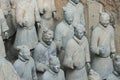 Xian, Museum of the Terracotta Warriors, Shaanxi Province, China Royalty Free Stock Photo