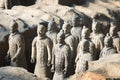 Xian, Museum of the Terracotta Warriors, Shaanxi Province, China Royalty Free Stock Photo