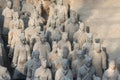 Xian, Museum of the Terracotta Warriors, Shaanxi Province, China Royalty Free Stock Photo