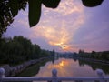 Xiangyang most sunset