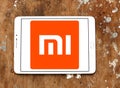 Xiaomi electronics company logo Royalty Free Stock Photo