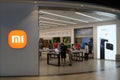 Xiaomi smart phone store with Chinese customers