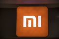 Xiaomi store logo in Johor Bahru Royalty Free Stock Photo