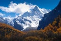 Xiaruoduoji Peak in Yading Nature Reserve