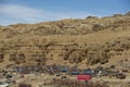 Xiayika city ruins in Zhada County, Ali Prefecture, Tibet, China