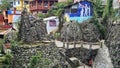 Xicotepec, Puebla, Mexico - April 17, 2023: Xochipila rock ceremonial center full of syncretism, with a belief the ancient gods Royalty Free Stock Photo