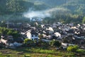 Xidi village panorama