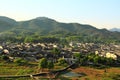 Xidi village panorama Royalty Free Stock Photo