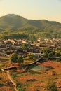 Xidi village panorama Royalty Free Stock Photo