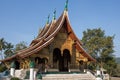 Xieng Thong temple in Luang Prabang Royalty Free Stock Photo