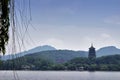 Xihu lake,landmark of Hangzhou,China