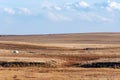 Xilamuren Grassland in Baotou Prefecture Hohhot, Inner Mongolia Royalty Free Stock Photo