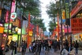 Ximending street market in Taipei, Taiwan