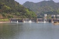 The Xin'anjiang Reservoir is located on the Xin'anjiang River