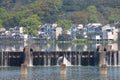 The Xin'anjiang Reservoir is located on the Xin'anjiang River