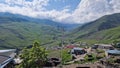 Xinaliq, an ancient village on the UNESCO list in the Azerbaijani part of the Caucasus, inhabited by the descendants of Noah