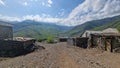 Xinaliq, an ancient village on the UNESCO list in the Azerbaijani part of the Caucasus, inhabited by the descendants of Noah