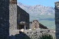 Xinaliq, Azerbaijan, a remote mountain village in the Greater Caucasus range Royalty Free Stock Photo