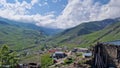 Xinaliq, an ancient village on the UNESCO list in the Azerbaijani part of the Caucasus, inhabited by the descendants of Noah