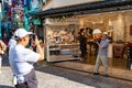 Xing Fu Tang, Popular Brown Sugar Bubble Milk Store in Ximending main street market, Wanhua district. Taipei