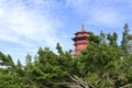 Xinglin pavilion of yuanboyuan park, adobe rgb