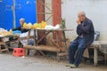 Xingping histrical village cityscape Xingping China.