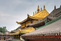 Kumbum Monastery. a famous landmark in the Ancient city of Xining, Qinghai, China. Royalty Free Stock Photo