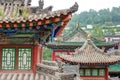 Kumbum Monastery. a famous landmark in the Ancient city of Xining, Qinghai, China. Royalty Free Stock Photo