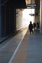 Early morning at Xining Railway station, China