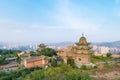 Xining south mountain gongbei temple Royalty Free Stock Photo