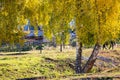 Xinjiang baihaba villages in autumn