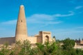 Emin Minaret(Sugongta). a famous historic site in Turpan, Xinjiang, China.