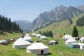 Nanshan Pasture. a famous landscape in Urumqi, Xinjiang, China.